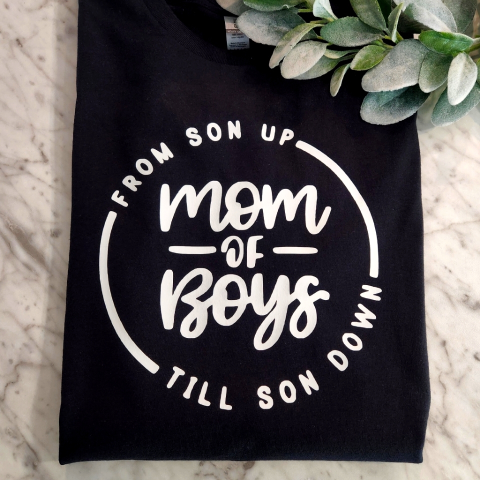 Mom Of Boys Shirt Mama Popular Trending Cute